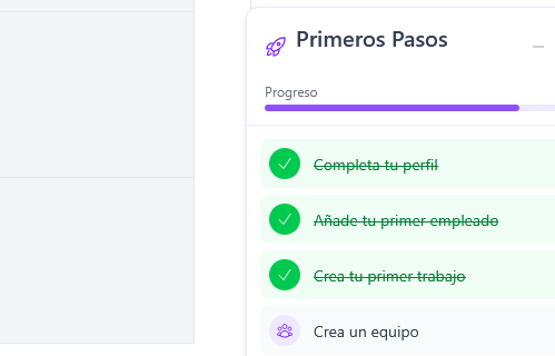 Configuración de empresa en Planixia